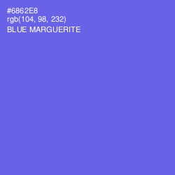 #6862E8 - Blue Marguerite Color Image
